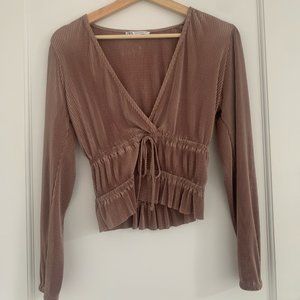 Zara, Small, Tan/brown